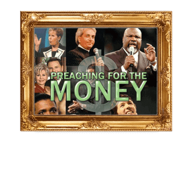 Pieniądze Chwytając kaznodzieje
